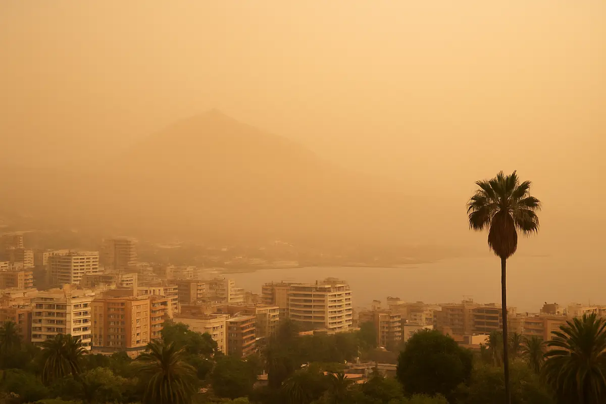 La Aemet prevé que la calima remita por la tarde y máximas de 34 ºC Imagen ilustrativa: La Aemet prevé que la calima remita por la tarde y máximas de 34 ºC
