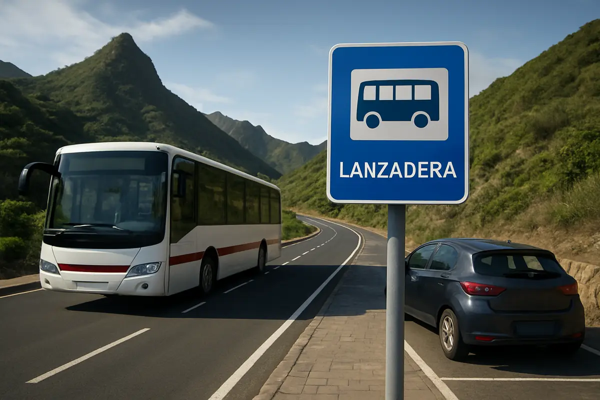 Imagen ilustrativa: Anaga implantará lanzaderas, aparcamiento disuasorio y transporte a demanda