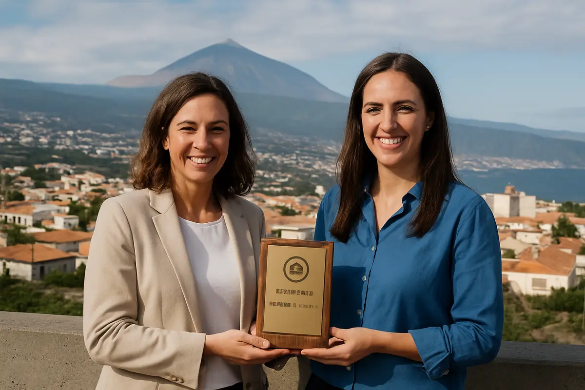 Imagen ilustrativa: Elena y Maica, emprendedoras canarias premiadas por Ashotel
