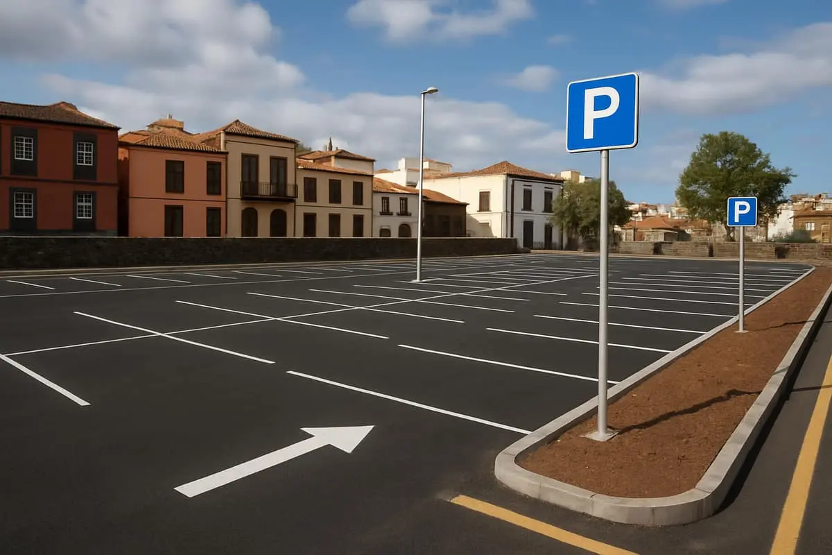 La Laguna pone en servicio un aparcamiento cercano al centro con 37 plazas Nuevo aparcamiento cerca del centro de La Laguna, Tenerife