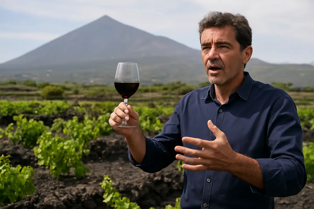 Imagen ilustrativa: Miguel Ángel Millán explica por qué los vinos de Tenerife "saben a volcán"