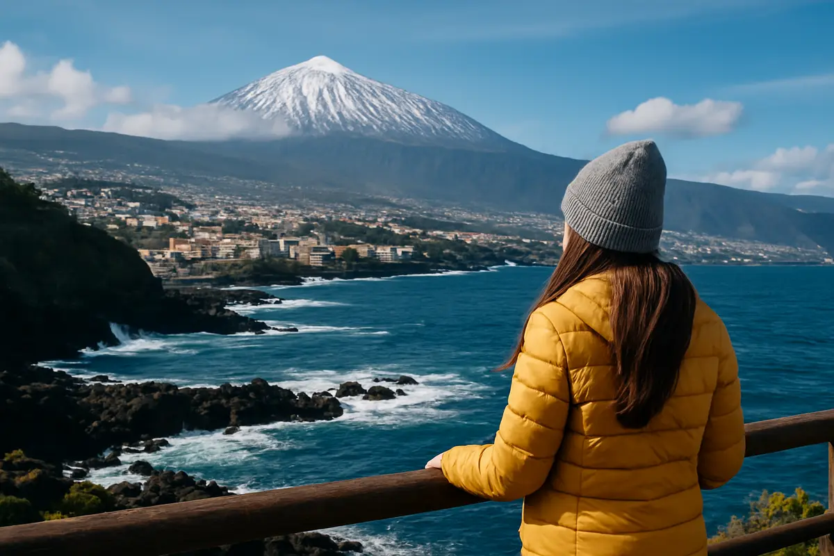Fotografía editorial de Tenerife en invierno