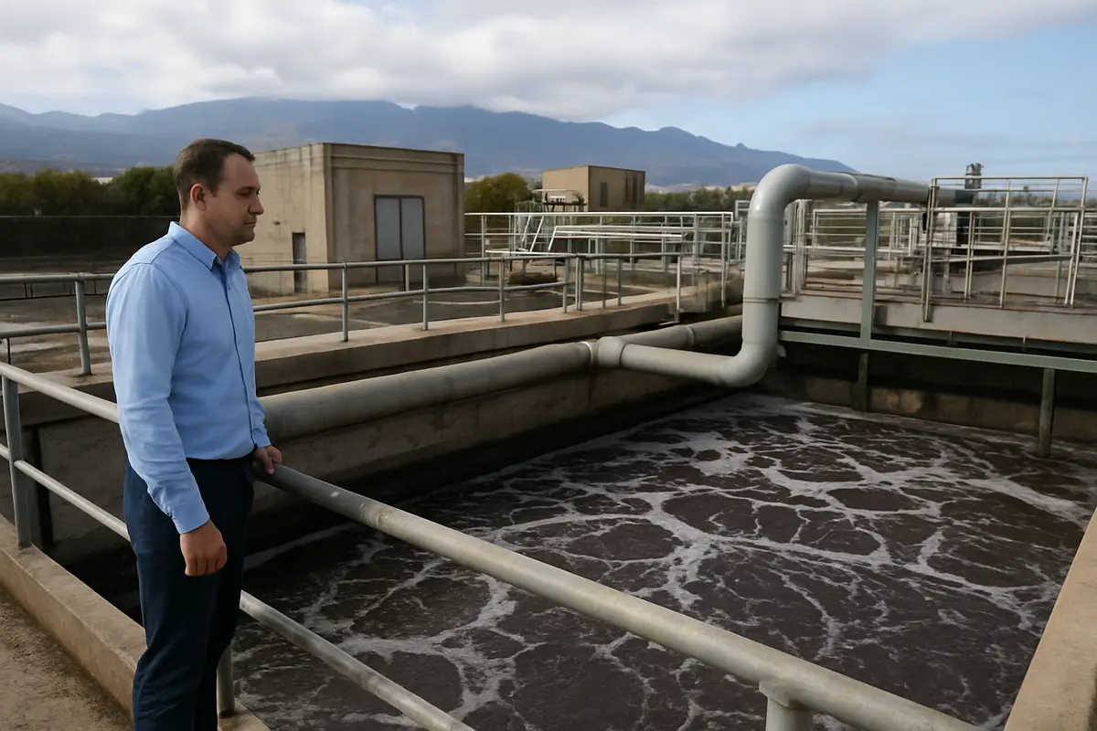 El agua residual en Tenerife gana nueva utilidad Imagen ilustrativa: El agua residual en Tenerife gana nueva utilidad